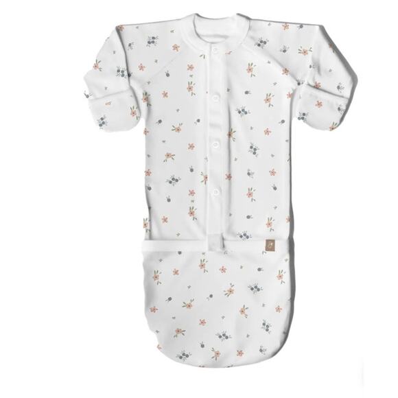 Goumi Kids 24 Hour Convertible sleeper Baby Gown 0-3 months NWT Posey - Picture 1 of 2